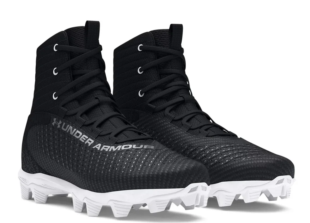 Under Armour Mens 11 Highlight Fran RM 2.0 Football Cleats Black White NWOB